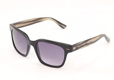 Sama Sunglasses Frame Nero Black Horn Lenses Plastic Japan Made 54-19-137 - Frame Bay