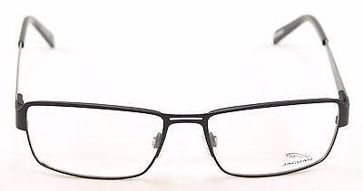 Jaguar Eyeglasses Frame 33058-818 Black Metal High Quality Germany 57-17-140 - Frame Bay