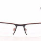 Jaguar Eyeglasses Frame 33556 824 Black Red Metal Germany Made 57-17-135 - Frame Bay