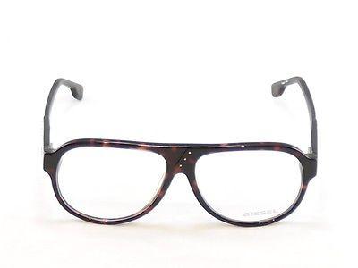 Diesel Eyeglasses Frame DL5003 050 Plastic Brown Havana Genuine 56-13-145 - Frame Bay