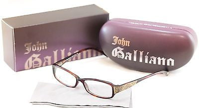 John Galliano Eyeglasses Frame JG5009 052 Plastic Brown Italy Made 53-15-135 - Frame Bay