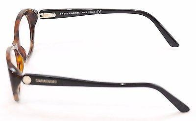 Swarovski Eyeglasses Frame Sydney SW5067 052 Dark Havana Plastic Italy 54-17-135 - Frame Bay