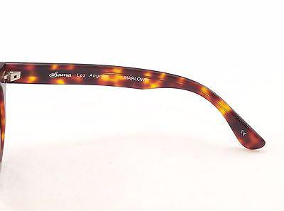 Sama Sunglasses Frame Marlowe Brown Tortoise Lenses Plastic Japan Made 53-20-145 - Frame Bay