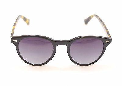 Sama Sunglasses Federico Black Matte Tortoise Gradient Lenses Japan 50-21-145 - Frame Bay