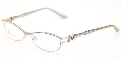 John Galliano Eyeglasses Frame JG5007 057 Metal Plastic Silver Italy 54-16-135 - Frame Bay