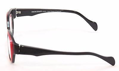 Face A Face EPOCA 2 3016 Eyeglasses Red Black Plastic France Hand Made Frame - Frame Bay