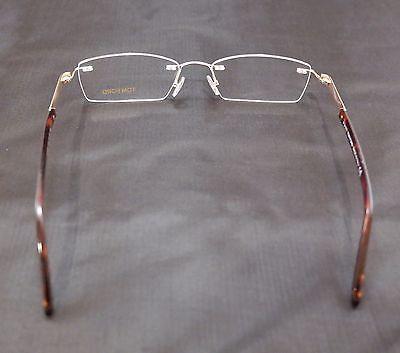 Tom Ford Eyeglasses Frame TF5199 028 Gold Metal Plastic Italy Made 55-18-140 - Frame Bay