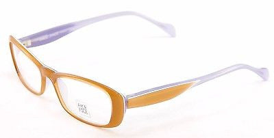 Face A Face Eyeglasses Frame Roxan 2 191 Light Tan Plastic France Hand Made - Frame Bay