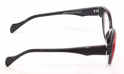 Face A Face EPOCA 2 3016 Eyeglasses Red Black Plastic France Hand Made Frame - Frame Bay