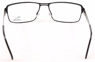 Jaguar Eyeglasses Frame 33058-818 Black Metal High Quality Germany 57-17-140 - Frame Bay