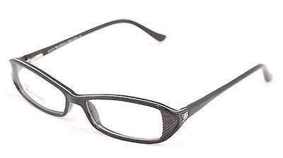 John Galliano Eyeglasses Frame JG5004 005 Plastic Black White Italy 54-15-130 - Frame Bay