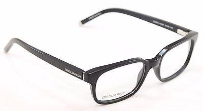 Dsquared2 Eyeglasses Frame DQ5024 001 Black Plastic High Quality 51-18-140 - Frame Bay