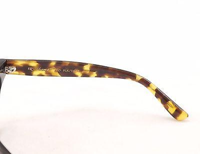 Sama Sunglasses Frame Nero Black Tortoise Lenses Plastic Japan Made 54-19-137 - Frame Bay