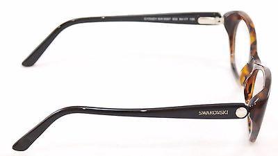 Swarovski Eyeglasses Frame Sydney SW5067 052 Dark Havana Plastic Italy 54-17-135 - Frame Bay