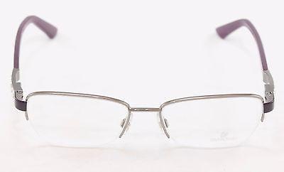 Swarovski Eyeglasses Frame Cyberia SW5068 Dark Ruthenium Italy Made 53-17-135 - Frame Bay
