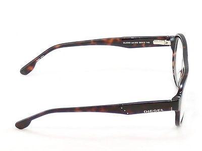 Diesel Eyeglasses Frame DL5003 050 Plastic Brown Havana Genuine 56-13-145 - Frame Bay