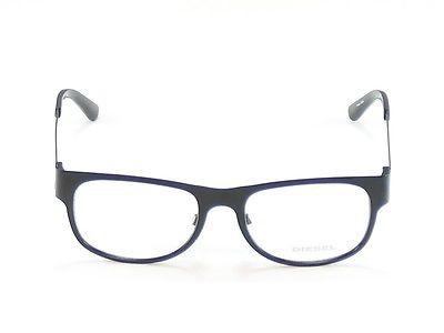 Diesel Eyeglasses Frame DL5026 002 Black Metal Top Quality 52-18-140 China Made - Frame Bay