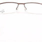 Jaguar Eyeglasses 33542-510 Brown Metal Frame Germany Made 56-18-135 - Frame Bay