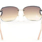 Mont Blanc Sunglasses MB470S 32F Gold Beige Pink Gradient Woman Italy 100% UV - Frame Bay