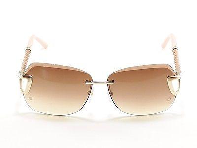 Mont Blanc Sunglasses MB470S 32F Gold Beige Pink Gradient Woman Italy 100% UV - Frame Bay