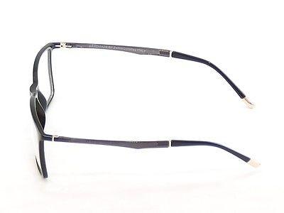 Zellini Lunettes Eyeglasses Frame Z2003 C3 Plastic Black Italy Hand Made 56-17 - Frame Bay