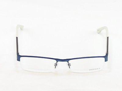 Diesel Eyeglasses Frame DL5021 091 Plastic Blue Palladium Top Quality 55-18-140 - Frame Bay