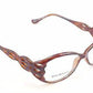 John Galliano Eyeglasses Frame JG5001 052 Plastic Brown Italy Made 55-13-130 - Frame Bay