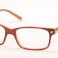 Dsquared2 Eyeglasses Frame DQ5036 071 Burgundy Honey Plastic Italy 54-17-145 - Frame Bay