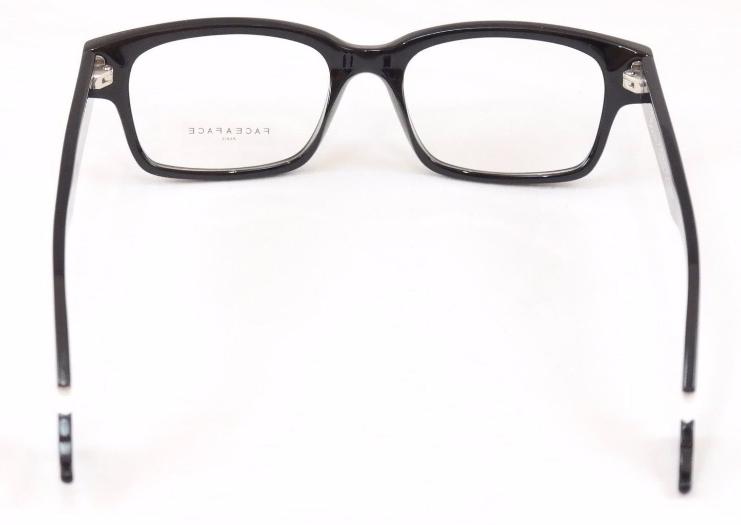 Face A Face Eyeglasses Frame Bocca Smoking 2 100 Black Plastic Italy Hand Made - Frame Bay