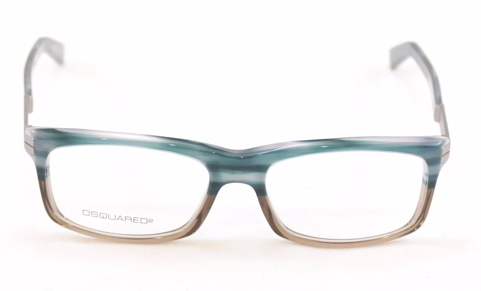 Dsquared2 Eyeglasses Frame DQ5010 065 Blue Marble Grey Plastic Italy 54-16-140 - Frame Bay