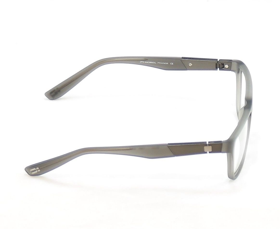 OGA Morel Eyeglasses Frame 71950 GG013 Plastic Matte Gray France Made 53-17-135 - Frame Bay