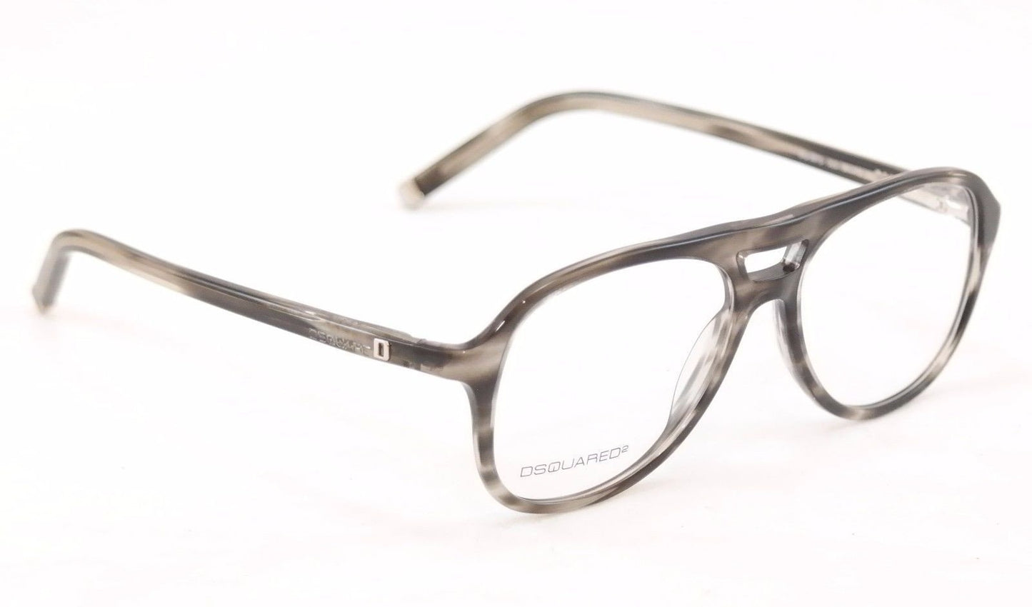 Dsquared2 Eyeglasses Frame DQ5075 020 Havana Black Plastic Italy Made 54-15-140 - Frame Bay