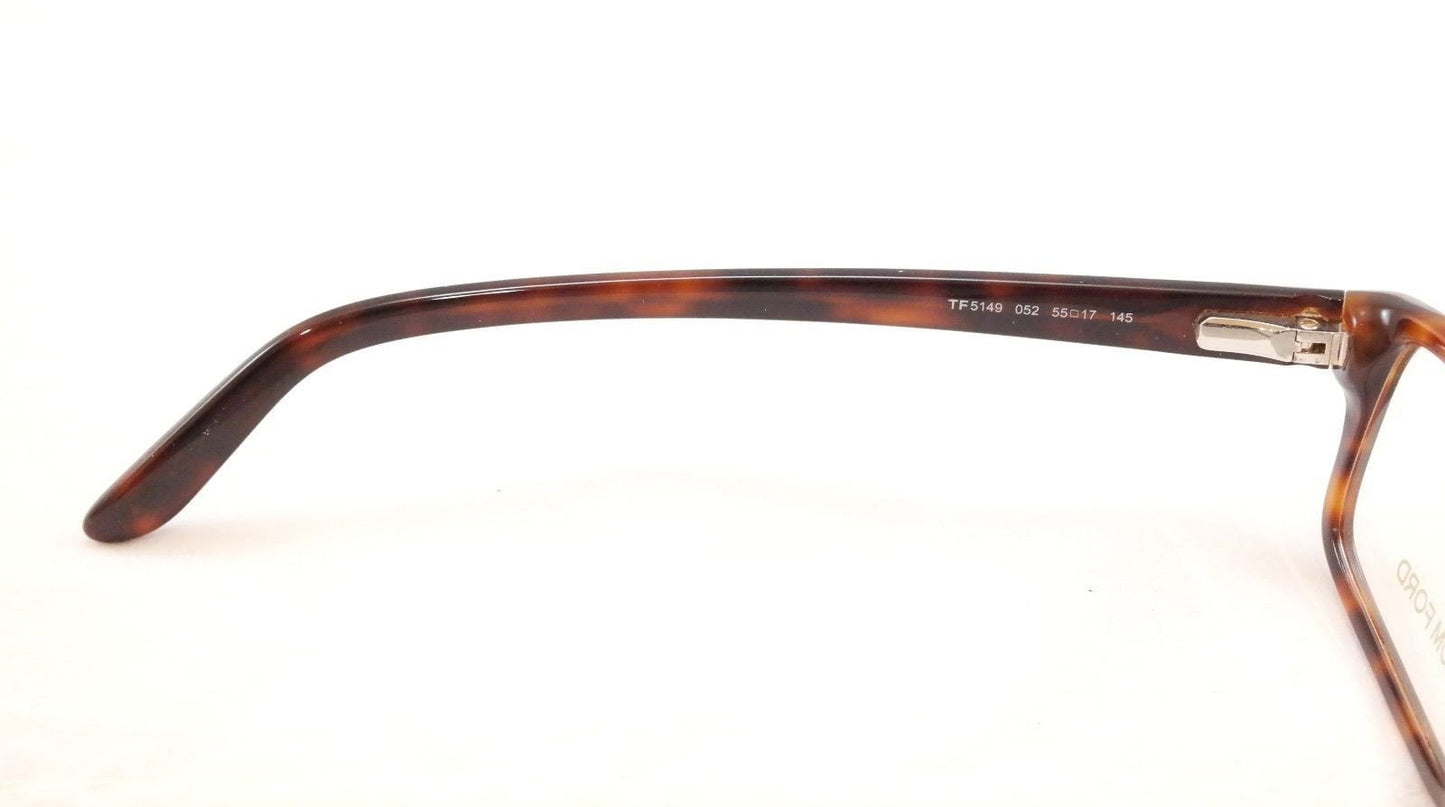 Tom Ford Eyeglasses Frame TF5149 052 Brown Tortoise Plastic Italy Made 55-17-145 - Frame Bay