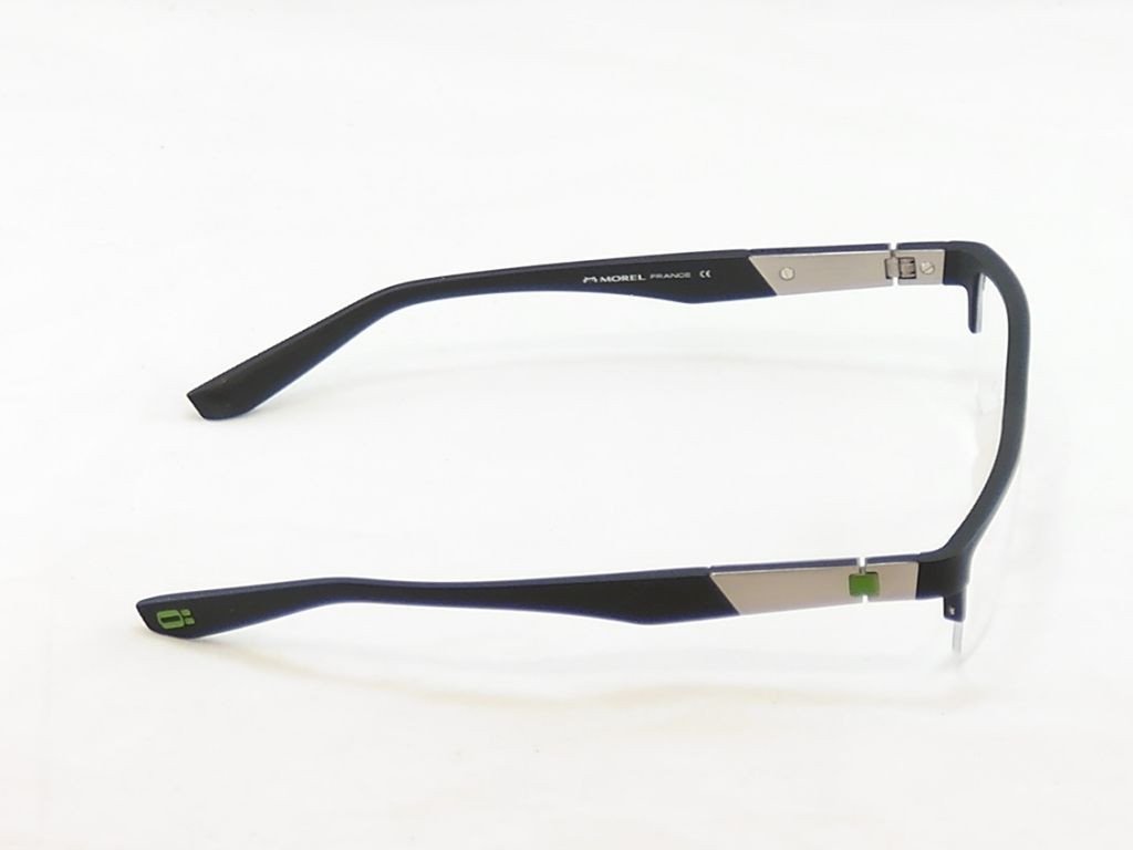 OGA Morel Eyeglasses Frame 74570 NG041 Matte Black Plastic France Made 54-16-140 - Frame Bay