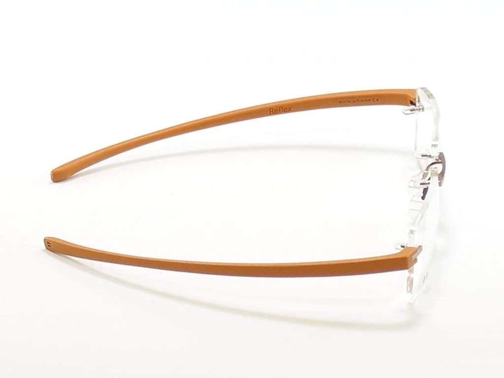 Tag Heuer Eyeglasses Frame Reflex 3 3941 Titanium Brown France Made 56-16-140 - Frame Bay