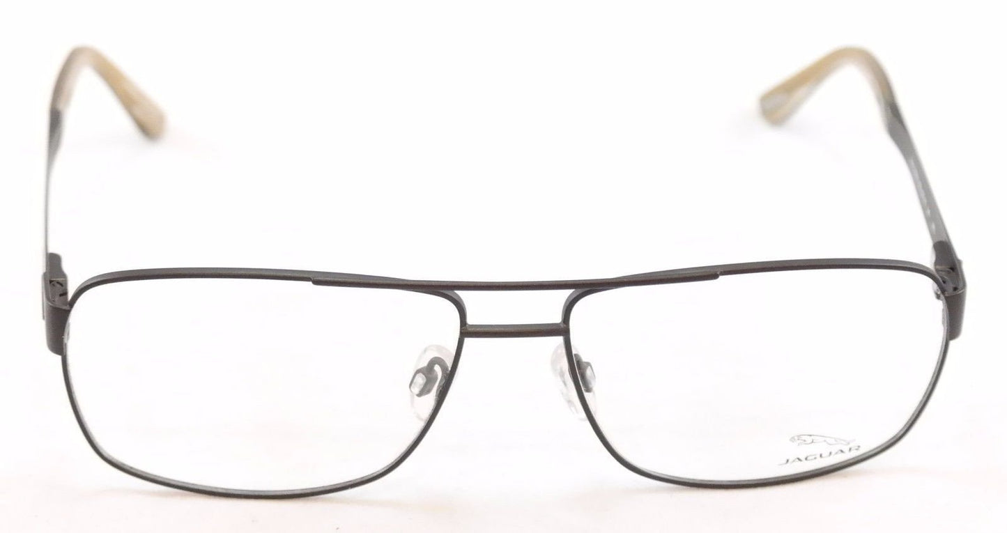 Jaguar Eyeglasses Frame 33068-853 Meta Black High Quality Germany 60-15-145 - Frame Bay
