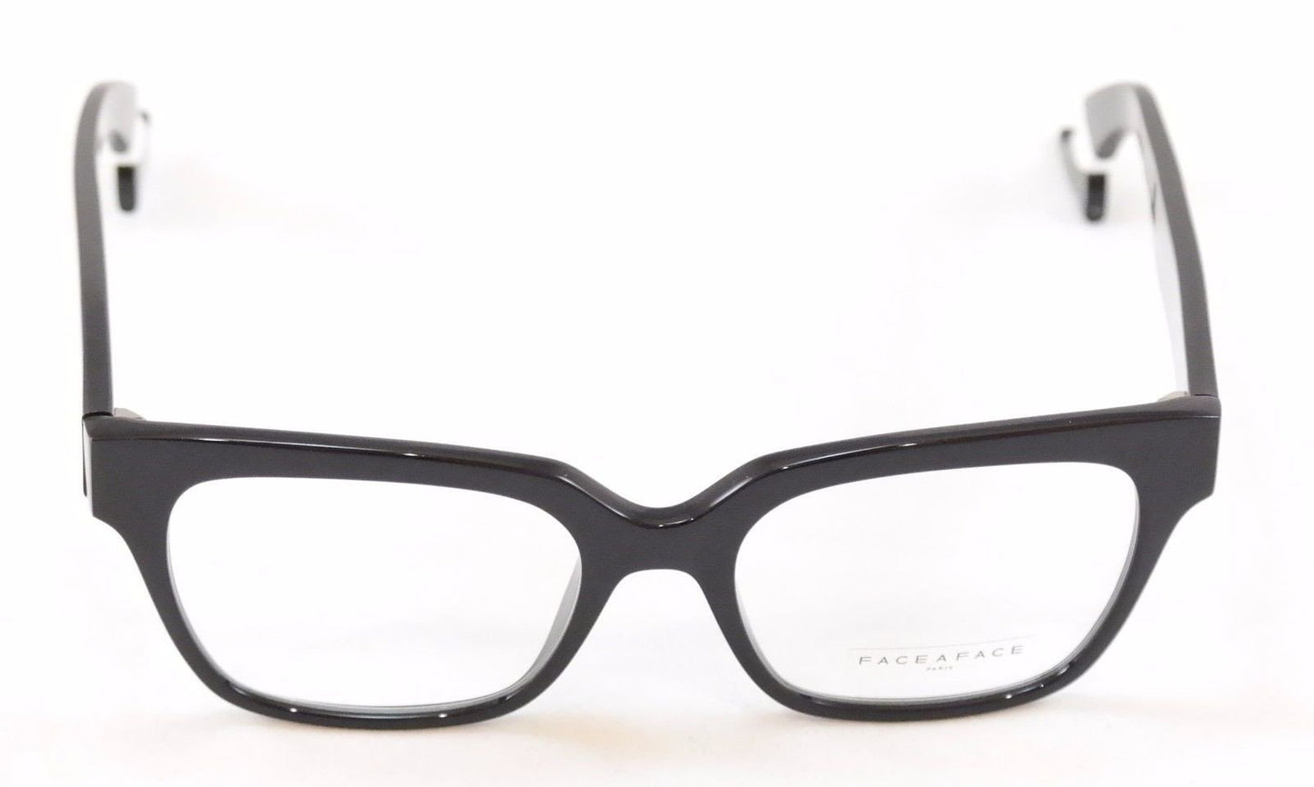 Face A Face Eyeglasses Frame Bocca Smoking 1 2002 Black Plastic Italy Hand Made - Frame Bay