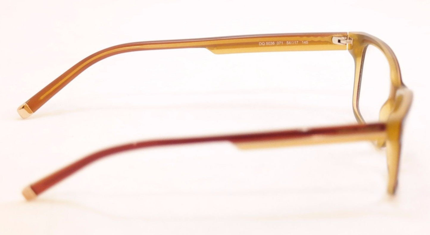Dsquared2 Eyeglasses Frame DQ5036 071 Burgundy Honey Plastic Italy 54-17-145 - Frame Bay