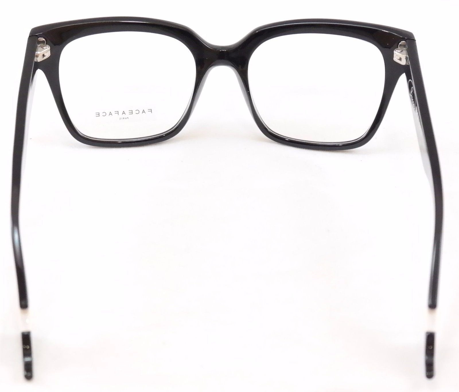 Face A Face Eyeglasses Frame Bocca Smoking 1 2002 Black Plastic Italy Hand Made - Frame Bay