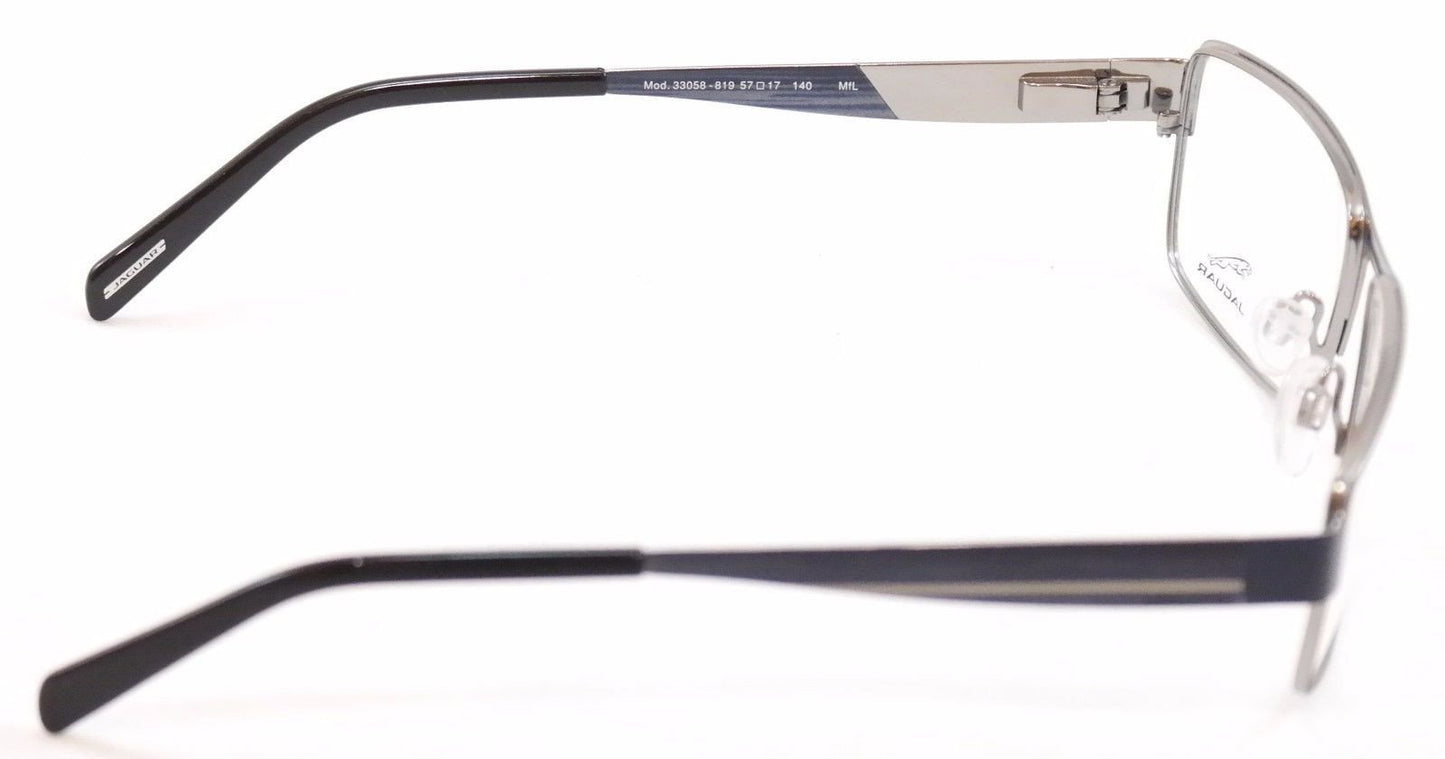 Jaguar Eyeglasses Frame 33058-819 Blue Metal High Quality Germany Made 57-17-140 - Frame Bay