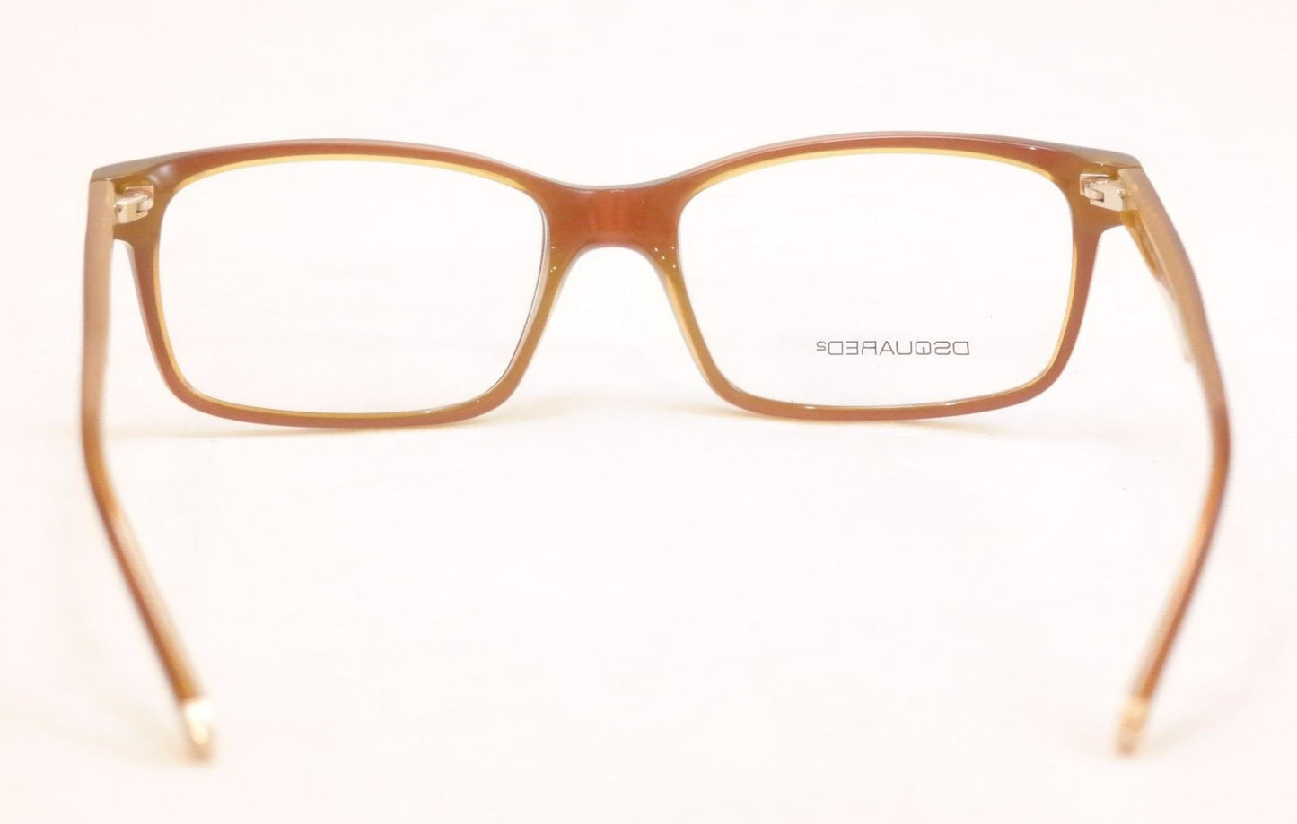 Dsquared2 Eyeglasses Frame DQ5036 071 Burgundy Honey Plastic Italy 54-17-145 - Frame Bay