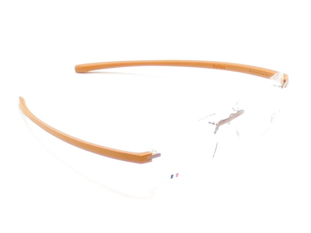 Tag Heuer Eyeglasses Frame Reflex 3 3941 Titanium Brown France Made 56-16-140 - Frame Bay