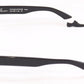 Face A Face Eyeglasses Frame Bocca Smoking 2 100 Black Plastic Italy Hand Made - Frame Bay