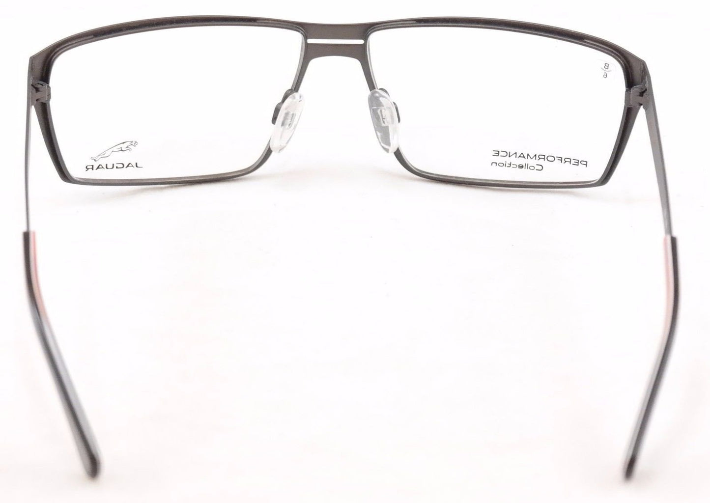 Jaguar Eyeglasses Frame 33801-420 Gray Metal Performance Germany Made 58-14-135 - Frame Bay