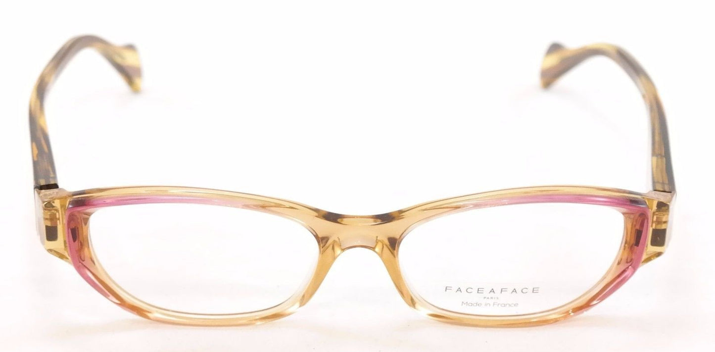 Face A Face Eyeglasses Epoca 1 3015 Electric Violet Jungle Plastic Hand Made - Frame Bay