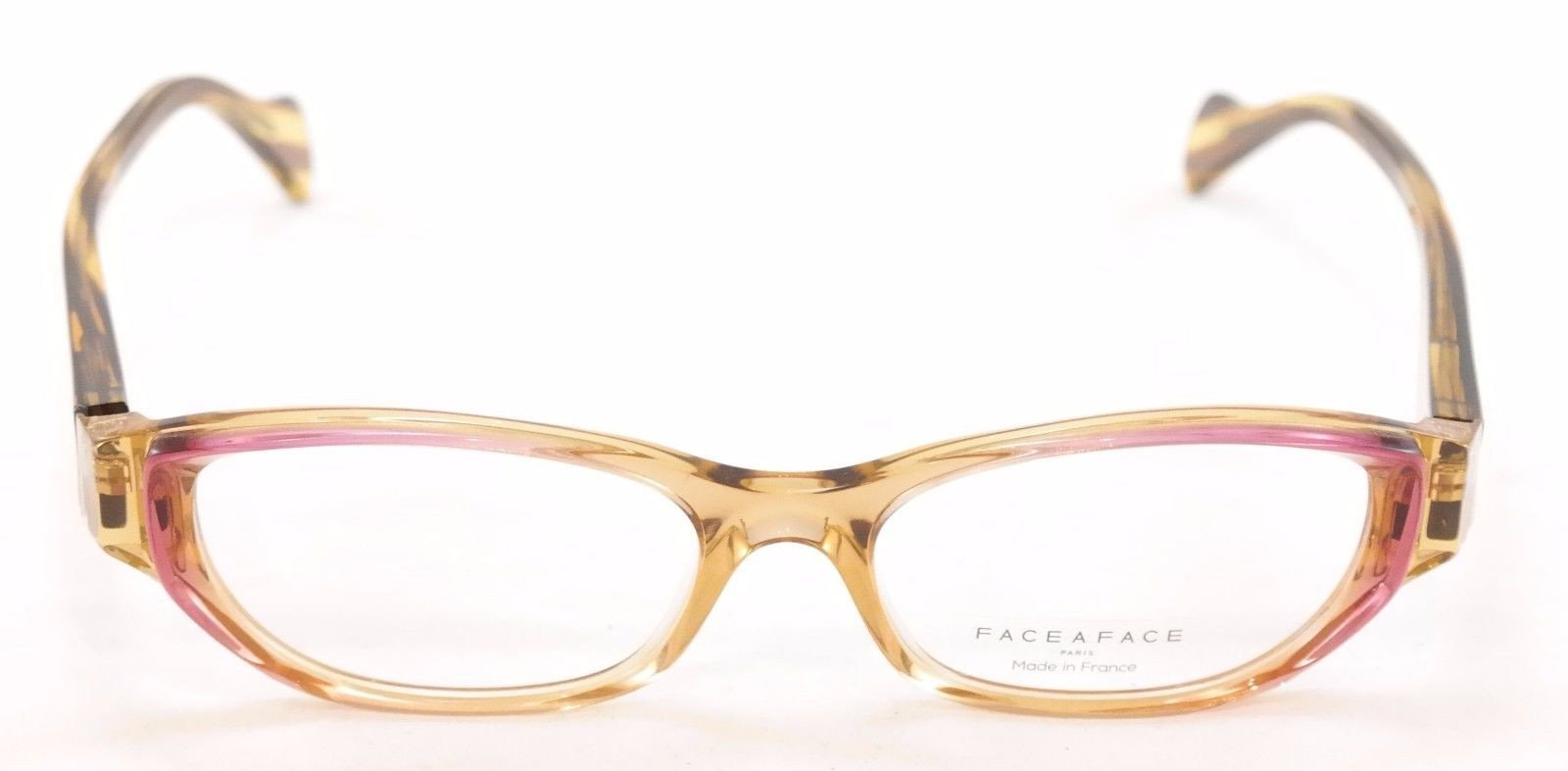 Face A Face Eyeglasses Epoca 1 3015 Electric Violet Jungle Plastic Hand Made - Frame Bay