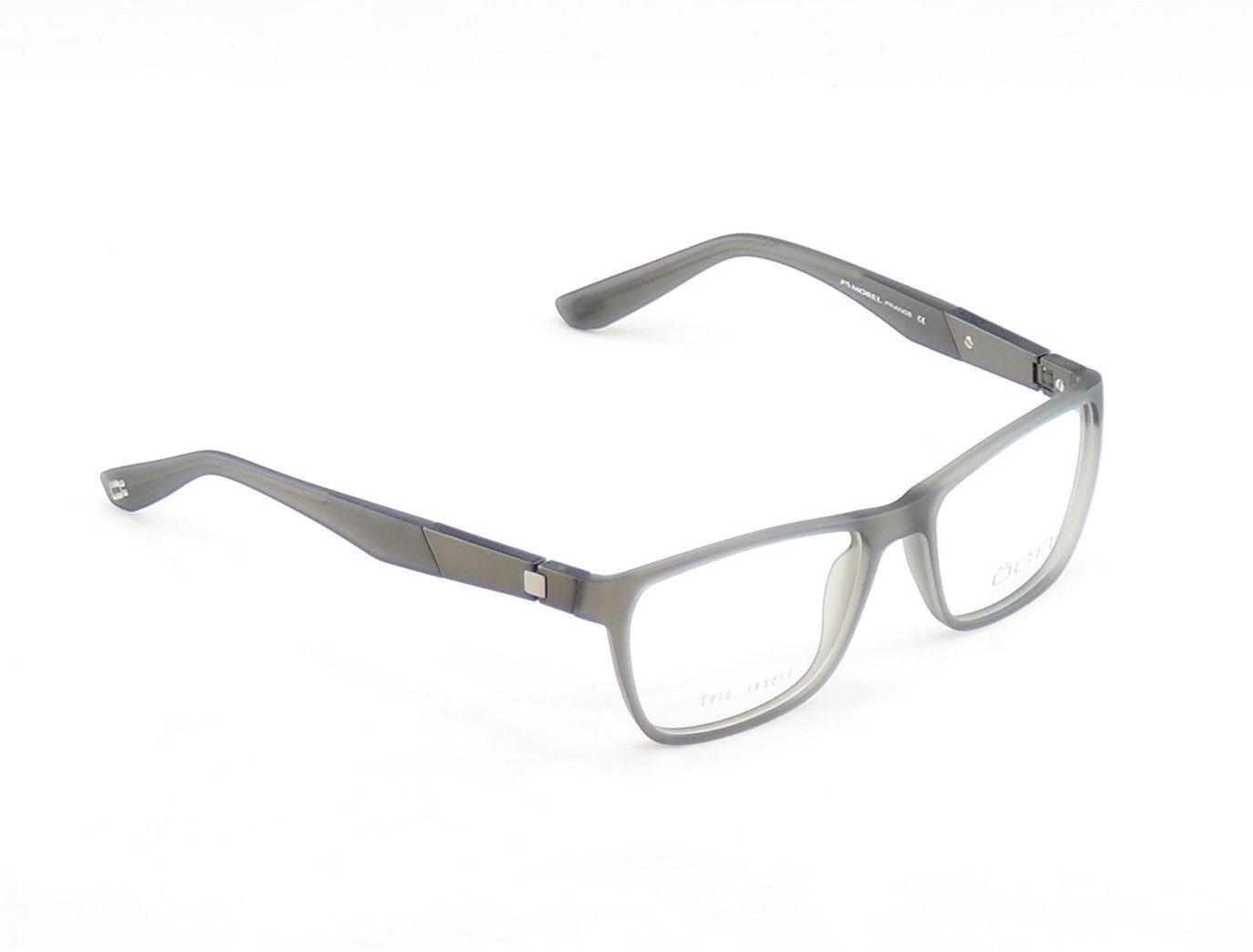 OGA Morel Eyeglasses Frame 71950 GG013 Plastic Matte Gray France Made 53-17-135 - Frame Bay