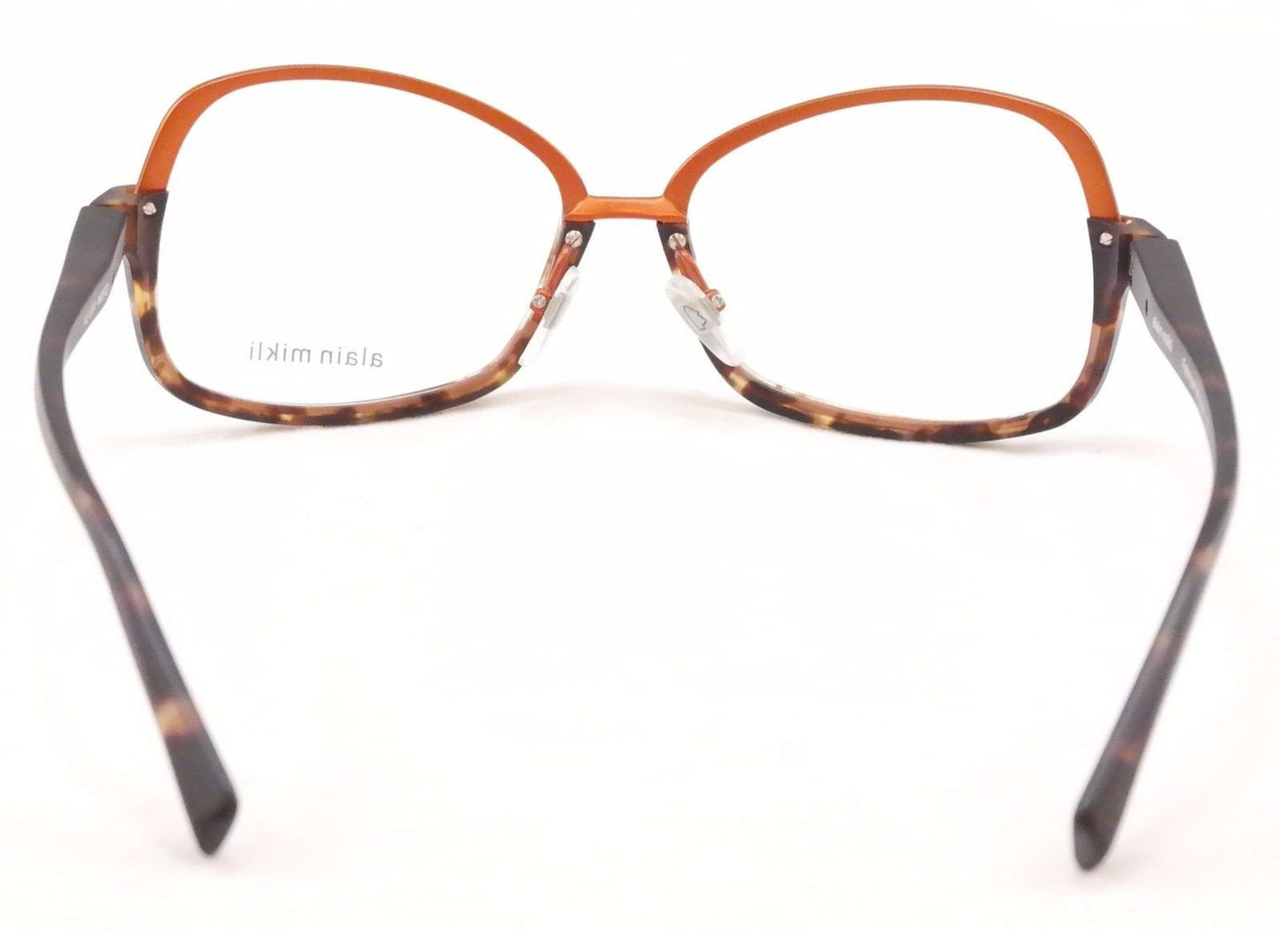 Alain Mikli Eyeglasses Japan AL1330 MOFD Copper Brown Metal Plastic 56-16-140 - Frame Bay