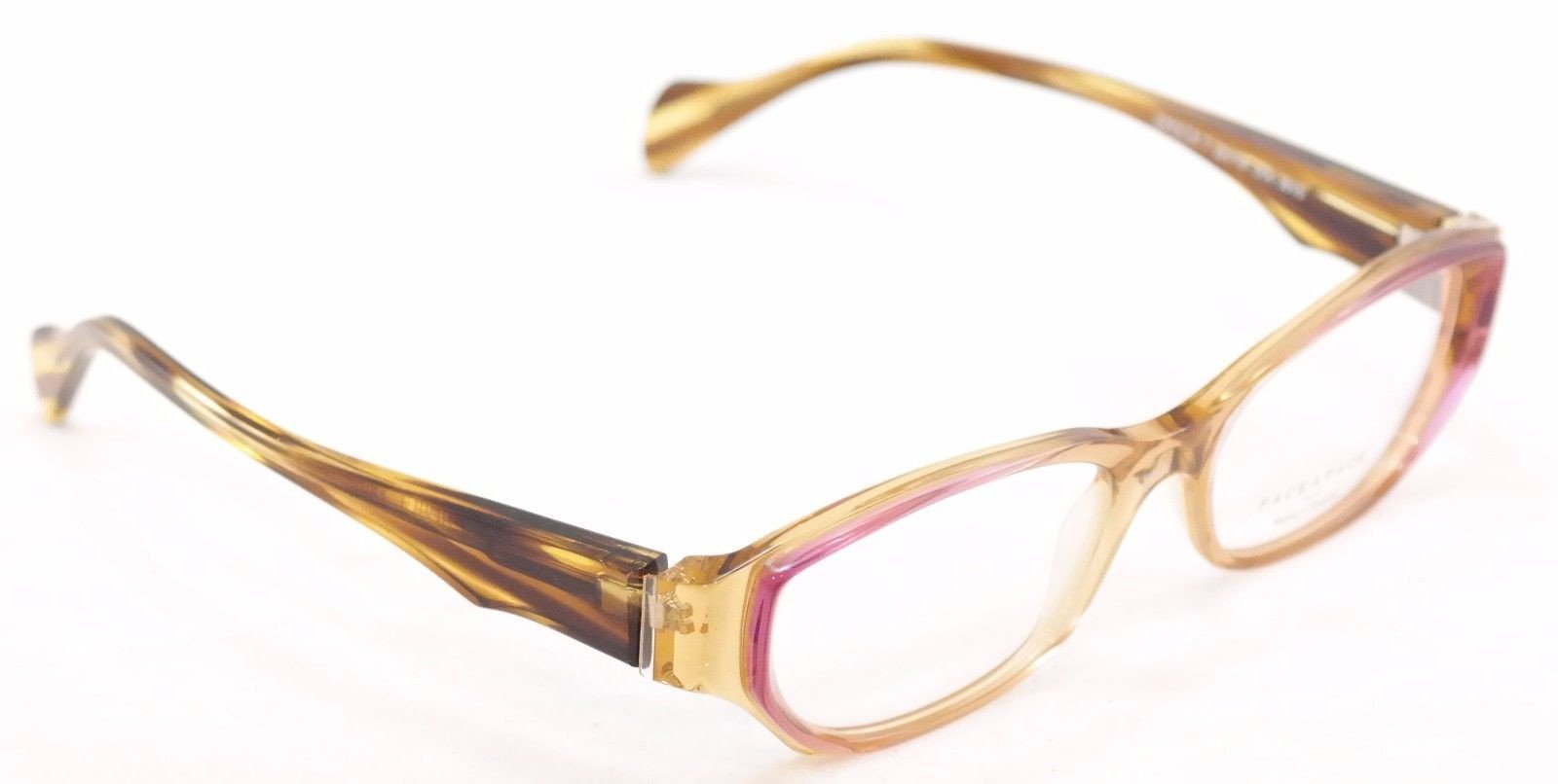 Face A Face Eyeglasses Epoca 1 3015 Electric Violet Jungle Plastic Hand Made - Frame Bay