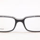 Dsquared2 Eyeglasses Frame DQ5018 001 Black White Plastic China Made 52-17-140 - Frame Bay
